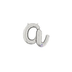 A Letter Silver Silver 14"