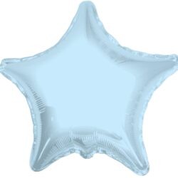 9"  Baby Blue Star