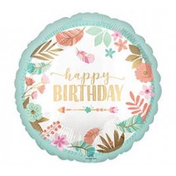 18 in.Pkg Boho Birthday...