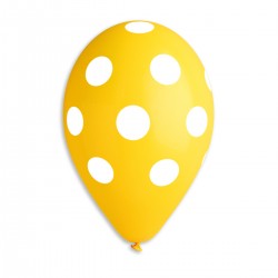 12" Polka Yellow